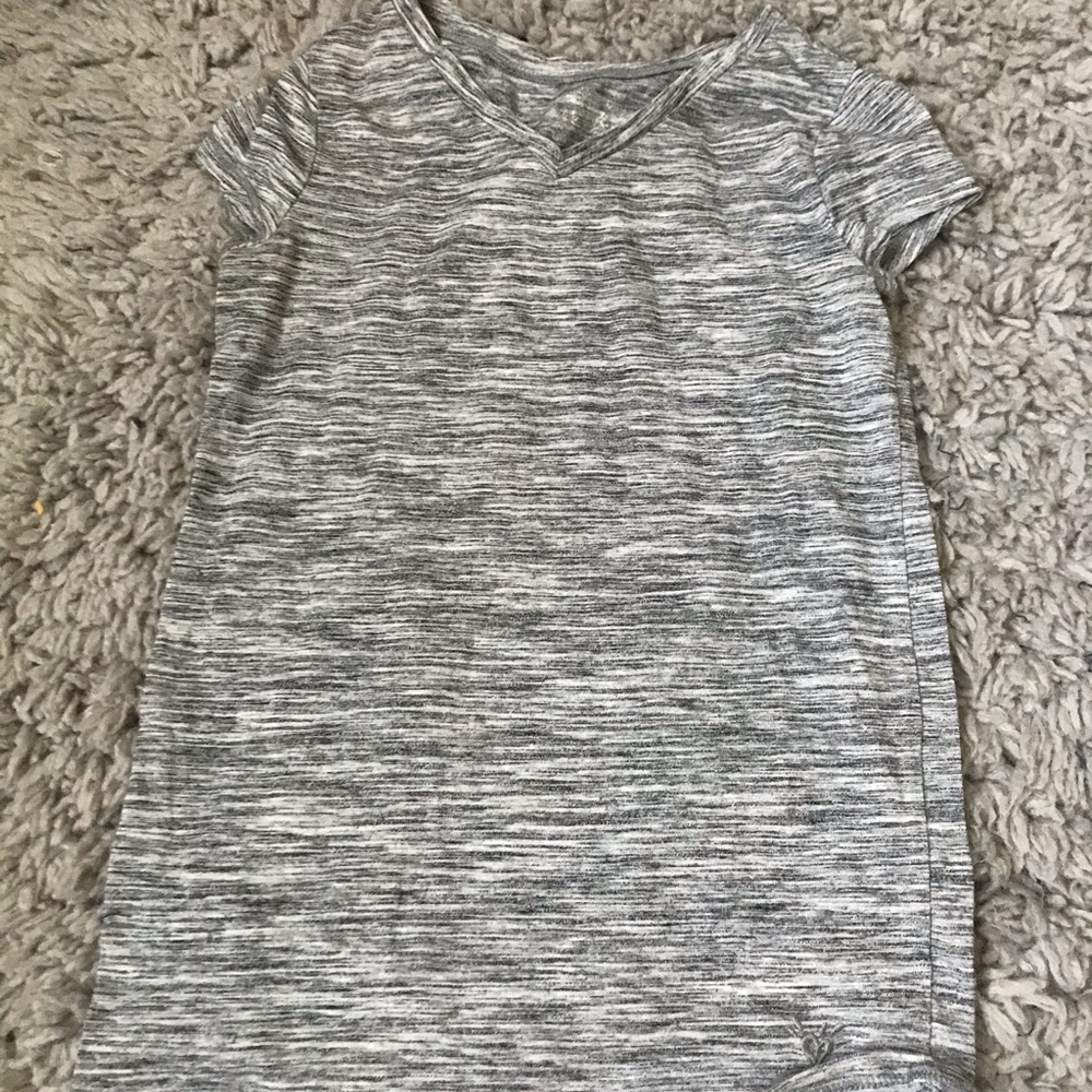 justice grey short sleeve shirt